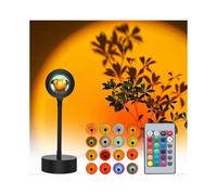 Sunset Lamp Projector, Sunset Light with 16 Colors Changing Projector LED Lights