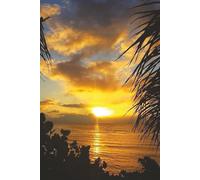 Sunset Notebook: Blank Lined Notebook for All Ages, Sunset, Hawaii, Ocean | 6x9 inches, 110 pages | Gifts for Birthdays, Christmas, Thanksgiving and more