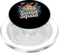 Sunset Squad Tropical Beach Vibes Style PopSockets PopGrip per MagSafe