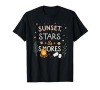 Sunset Stars and S’mores Vibes. Maglietta