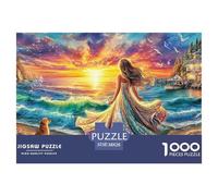 Sunset WalkJigsaw Puzzles for Adults Featuring 1000 Advanced And Challenging Educational Games - These Serve As The Quintessential Gift Jigsaw Puzzles for Adults And Kids Age 12 Years Up 38x26cm/1000