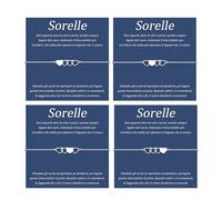 SUNSH 4 Pezzi Bracciali Sorelle Bracciale Per Ragazze Bracciali Abbinati Bracciale A Cuore In Acciaio Inox Braccialetto Della Ragazza Miglior Regalo Delle Sorelle Regalo Di Compleanno Natale