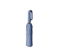 Sunshade Umbrella Ombrello extra large completamente automatico con fibbia ad anello, rinforzato, resistente al vento, alla pioggia, a doppio scopo e ai raggi per capsule(105Haze Blue)
