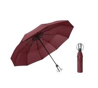 Sunshade Umbrella Ombrello Pieghevole Automatico In Vinile, Resistente, Antivento E Antipioggia, Grande For Uso Aziendale per capsule(Red 1pc)
