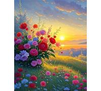 Sunshine 70 Piece Jigsaw Puzzles for Adults, Colourful, Challenging & Brainteasing Adult puzzles 70 Pieces Bouquets, Fun jigsaws for The Whole Family 14x10 inch