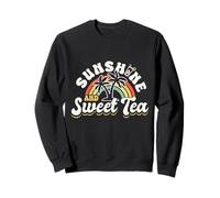 Sunshine and Sweet Tea Southern Vibes Summer Gift Felpa