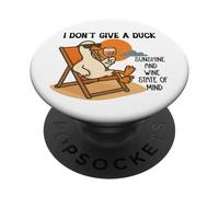 Sunshine and Wine Lovers Beach & Wine It's 5 O'Clock Summer PopSockets PopGrip Adesivo