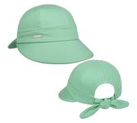 Seeberger Sunshine cap Cappellino da Donna Berretto in Cotone Taglia Unica - Verde Chiaro