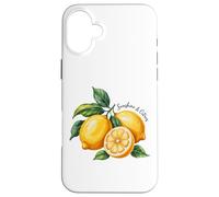 Sunshine & Citrus Lemon Italy Festa d'estate dei vacanzieri Custodia per iPhone 16 Plus