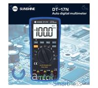 SUNSHINE DT-17N MULTIMETRO DIGITALE TESTER CAVI PUNTALI VOLTOMETRO AMPEROMETRO