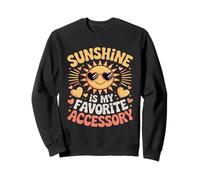 Sunshine è il mio accessorio preferito Cute Sun Felpa