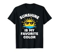 Sunshine è Il Mio Colore Preferito Vacanze estive in Stile Kawaii Maglietta