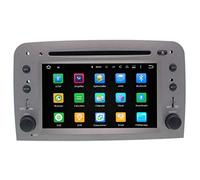 Sunshine Fly Android 10.0 Quad-Core 1.6 GHz Auto Radio DVD Player per Romeo 147 GT con GPS Navigation BT USB SD FM AM Stereo WiFi colore argento… (Radio)