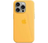 (Sunshine)For Apple iPhone 15 Pro Silicone Case with MagSafe