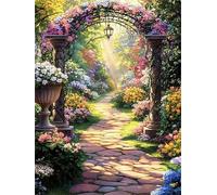 Sunshine Garden 700 Piece Jigsaw Puzzles for Adults, Colourful, Challenging & Brainteasing Adult puzzles 700 Pieces Flower, Fun jigsaws for The Whole Family 20x15 inch