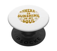 Sunshine In My Soul Retro vibrazioni positive PopSockets PopGrip Adesivo
