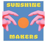 SUNSHINE MAKERS (YELLOW SUNBURST WITH ORANGE AND WHITE LP) VINYL LP NUOVO