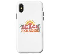 Sunshine Paradise Summer Vibes Beach Paradise Custodia per iPhone X/XS