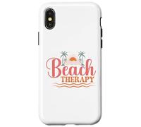 Sunshine Paradise Summer Vibes Beach Therapy Custodia per iPhone X/XS