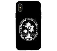Sunshine Paradise Summer Vibes Here Comes The Sun Custodia per iPhone X/XS