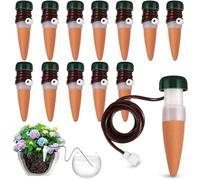 Sunshine smile 12 distributori d'acqua per piante d'appartamento, sistema di irrigazione per balcone, irrigazione automatica, sistema di irrigazione