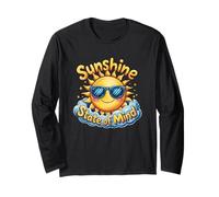 Sunshine State Of Mind Happy Summer Vibe Maglia a Manica