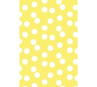 Sunshine Yellow Polka Dot Journal: Cute Decorative Diary for All Ages| 6x9 Inches, 110 Pages, Narrow Ruled| Gifts for for Best Friends, Partners, Spouse
