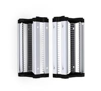 SunshineFace Torre di archiviazione per videogiochi per PS5/PS4/PS3/Xbox Games con 2 ganci per cuffie Gamepad, memorizza fino a 23 custodie per dischi di gioco, bianco e nero., alla moda