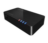 SunshineTronic Toslink Audio 3x1 Switch con Telecomando + 4x 2,5m Toslink