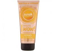 6 pz SUNSILK 1 Minute Wow Morbidi & Luminosi Trattamento intensivo capelli 180ml