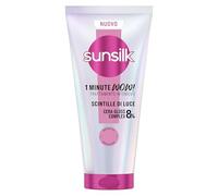 Sunsilk, 1 Minute WOW Scintille di Luce, Trattamento Intensivo Capelli in 1 Minuto, Capelli Più Brillanti e 2 Volte Più Setosi, con 8% CERA-GLOSS COMPLEX con Ceramide, Olio Jojoba e Collagene, 180 ml