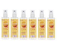 Sunsilk, Acquaspray Morbidi&Luminosi, Olio Spray Nutriente, con Olio di Mandorle e d'Argan del Marocco, Contrasta la Secchezza dei Capelli e Dona Idratazione, per Capelli Forti, 6 Pezzi da 150ml
