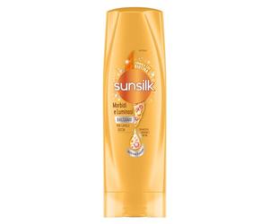 Sunsilk, Balsamo Morbidi e Luminosi, Balsamo Anticrespo, Dona Capelli Morbidi e Non Unti, Formula Active-Fusion con Olio di Argan e Mandorle, Cheratina e Biotina, 200 ml