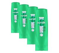 Sunsilk, Balsamo Ricci da Sogno, Balsamo per Capelli Ricci Definiti ed Elastici, Formula Arricchita con Nutri-Elastic Complex con Olio di Macadamia, Elastina e Vitamina B5, 200ml (Confezione da 4)