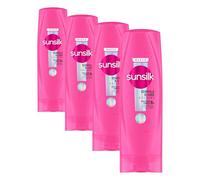 Sunsilk, Balsamo Scintille di Luce, Balsamo Idratante e Districante per Capelli Luminosi, Formula Arricchita con 6% Cera-Gloss Complex con Ceramide, Olio di Jojoba e Collagene, 200ml (Confezione da 4)