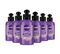 Sunsilk, Crema Districante Liscio Perfetto, Crema per Capelli Lisci a Lungo, Senza Risciacquo, Formula Active Fusion con Olio di Argan, Proteine della Seta e Biotina, 6 Pezzi da 200 ml