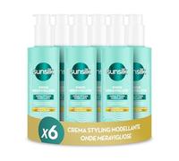 Sunsilk, Crema Onde Meravigliose, Crema Styling Capelli Mossi, Effetto Anticrespo, Modella e Definisce per Onde Morbide Fino a 72 ore, con Olio di Macadamia, Arginina e Biotina, 200ml