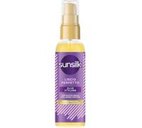 Sunsilk Olio Styling, Linea Liscio Perfetto, Olio per Capelli Lisci, Effetto Anticrespo, Texture Ultra-leggera, con Olio di Argan, Collagene e Biotina, 75ml