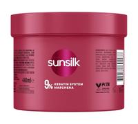Sunsilk Mask Keratin, Maschera Cheratina con 9% di Ultra Liss Complex con Cheratina, per 72 ore di Capelli Rimpolpati e Ultra Lisci*, Nutre in Profondità, 440 ml