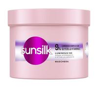 Sunsilk, Mask Luminous 100, Maschera Capelli Illuminante, 9% Luminous Complex con Glycol & Vitamina C, Fino al 100% più Brillanti*, Sigilla le Cuticole, Luminosità Effetto Specchio,440ml