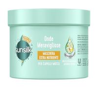 Sunsilk, Mask Onde Meravigliose, Maschera Capelli Mossi, Secchi e Danneggiati, Formula Active Fusion con Olio di Macadamia, Arginina e Biotina, per Onde Morbide e Splendenti*, 440ml
