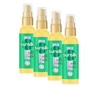 Sunsilk Olio Styling, Linea Ricci da Sogno, Olio per Capelli Ricci, per Ricci Senza Effetto Crespo, Texture Ultra-leggera, con Olio di Macadamia, Collagene e Biotina, 75ml (Confezione da 4)