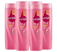 Sunsilk Scintille di Luce Shampoo per Capelli Spenti e Crespi Formula Active Fusion con Olio di Jojoba Collagene e Biotina Azione Illuminante Effetto Seta - 6 Flaconi da 400ml