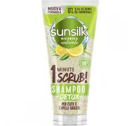 Sunsilk Shampoo Detox Scrub Tè Verde E Limone 1 Minute Cute E Capelli Grassi 200 ml - Shampoo