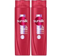 Sunsilk Shampoo Keratin, con 2% di Ultra Liss Complex con Cheratina, per 72 ore di Capelli Rimpolpati e Ultra Lisci*, Nutre in Profondità, 100% Plastica Riciclata**, 250 ml (Confezione da 2)