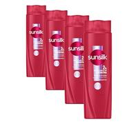 Sunsilk Shampoo Keratin, con 2% di Ultra Liss Complex con Cheratina, per 72 ore di Capelli Rimpolpati e Ultra Lisci*, Nutre in Profondità, 100% Plastica Riciclata**, 250 ml (Confezione da 4)