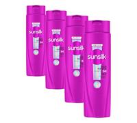Sunsilk, Shampoo Liscio Perfetto 2in1, Shampoo e Balsamo per Capelli Lisci e Disciplinati, Formula Arricchita con Liss-Align Complex con Biotina, Olio di Argan e Vitamina C, 250ml (Confezione da 4)