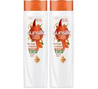 Sunsilk, Shampoo Olio d’Argan e di Mandorle, per Capelli Fragili e Sciupati, Formula Nutriente e Rinforzante, con Olio d'Argan e di Mandorle Biologico, Senza Siliconi, 250ml (Confezione da 2)
