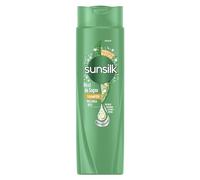 Sunsilk, Shampoo Morbidi e Luminosi, Shampoo Anticrespo, Dona Capelli Morbidi e Non Unti, Formula Active-Fusion con Olio di Argan e Mandorle, Cheratina e Biotina, 250 ml