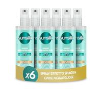 Sunsilk Spray Onde Meravigliose Spray al Sale Marino per Capelli Mossi, con Glicerina Idratante, Styling per un Effetto Beach Waves, Rimozione del Crespo e Texture Naturale, 150 ml